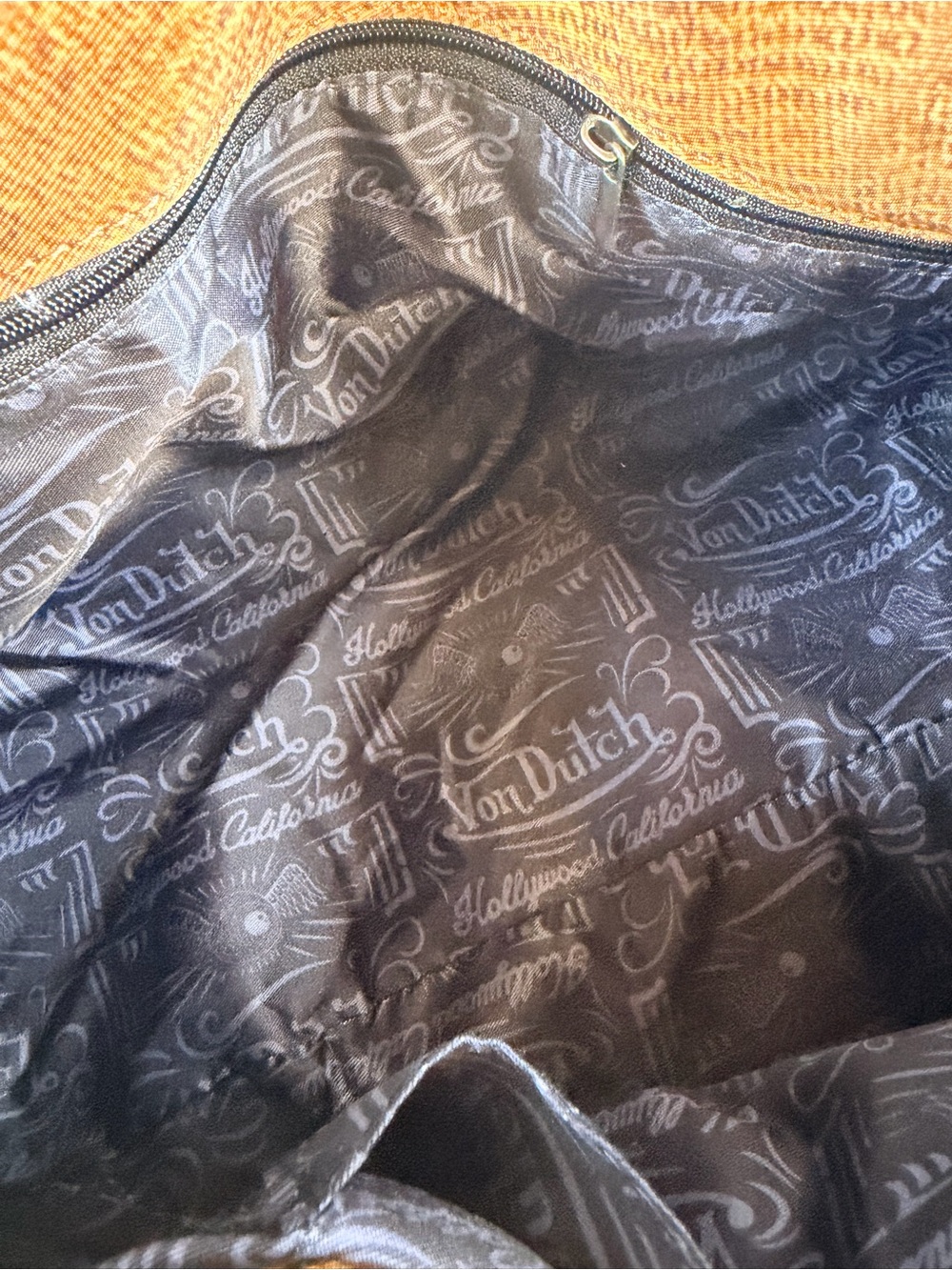 Von Dutch Bree Leopard Print Top-Handle Bag Y2K NWT - Picture 5 of 5